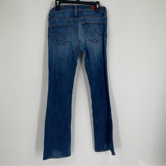 Adriano Goldschmied The Angelina Boot Cut Women's Boot Cut Jeans in Deep Blue 24 - Picture 4 of 5